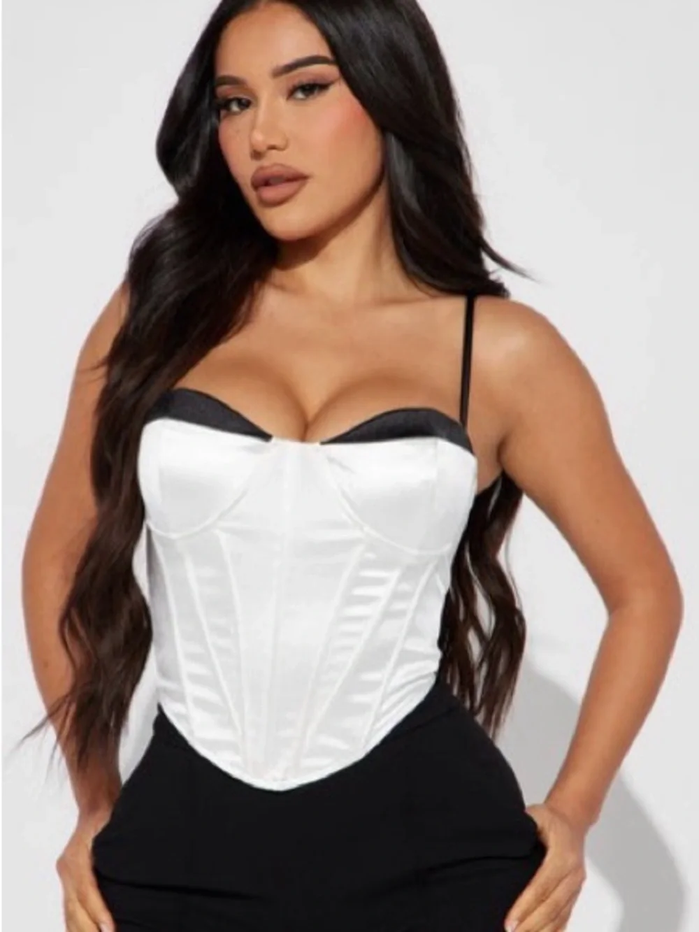 Raise Your Glass Satin Corset